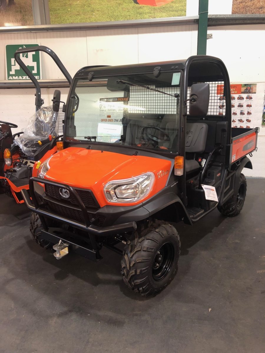 Kubota RTV X1110 Rod Gaskin Ltd
